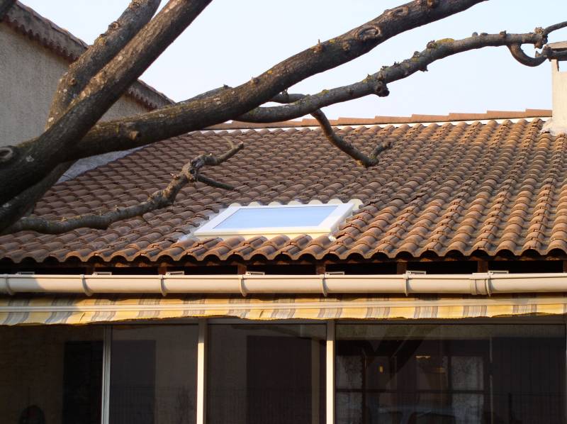 Ouverture pour toiture traditionnelle